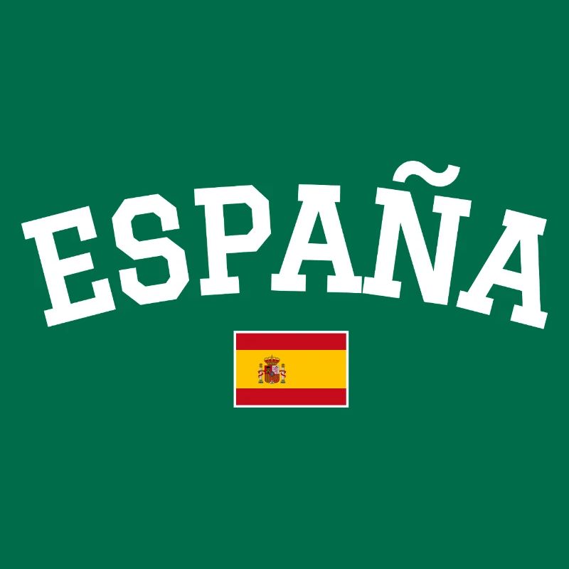 Drapeau espagnol Dessin blanc