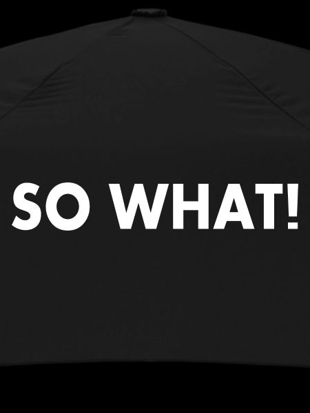 So what