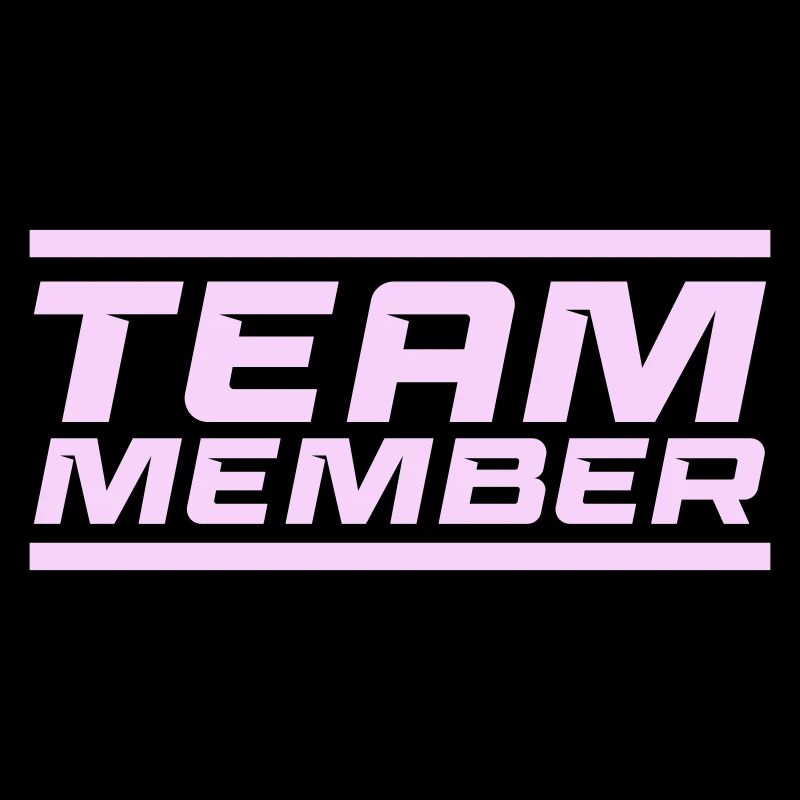 Team Member Lettering Lavender