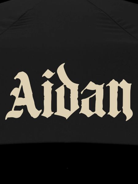 Aidan Gothic Name Design