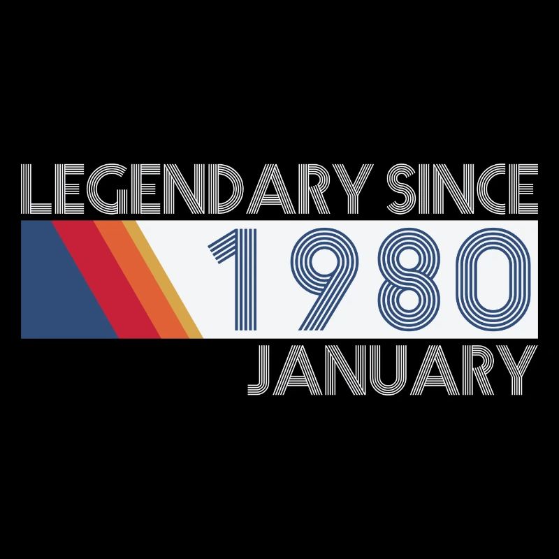 Retro SiFi Legendary since January 1980 - Geburtst