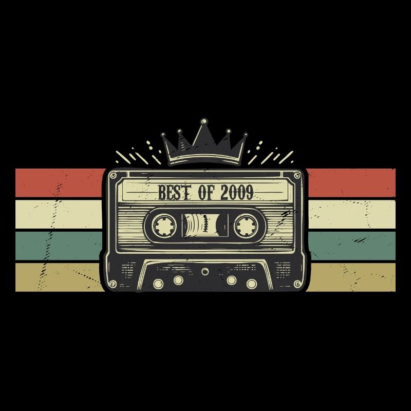 Cassette 2009 - Born In 2009 Birthday Gift