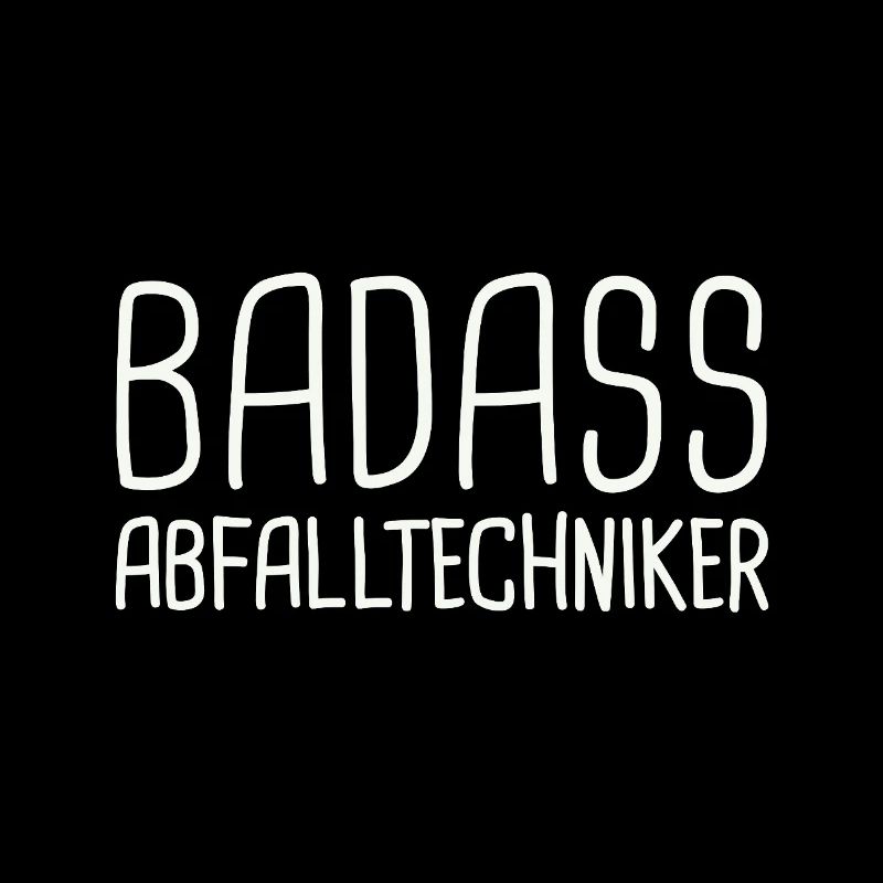 Technicien des déchets Badass