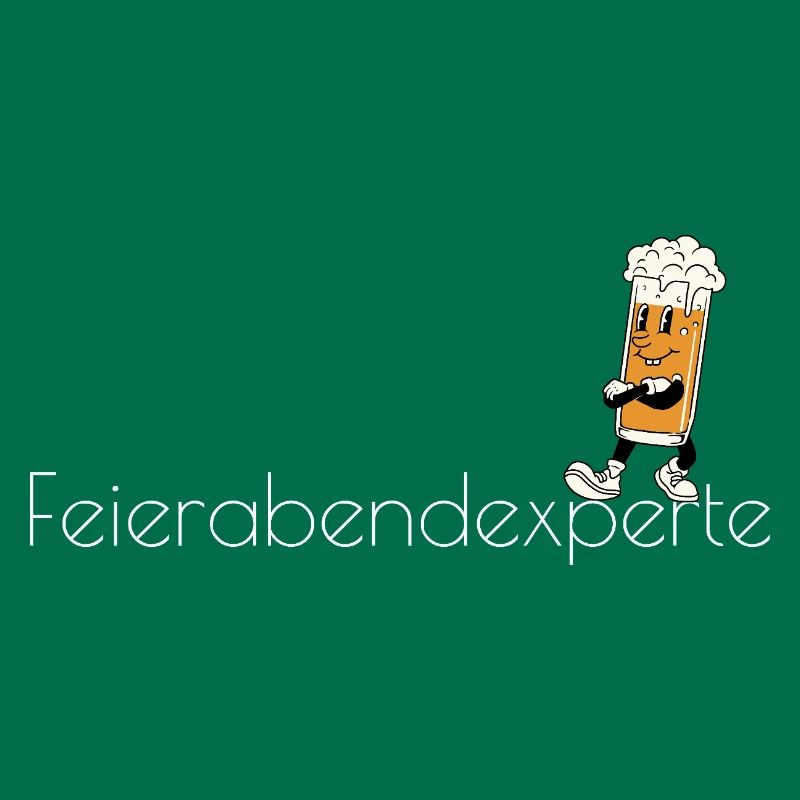 Feierabendexperte Bierheld Cartoon