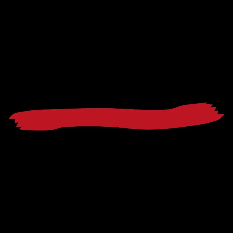 Farbstrich rot Klecks Farbspritzer Maler Geschenk