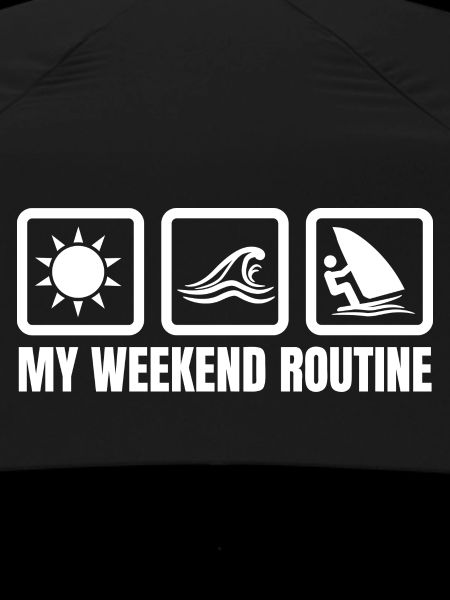 My weekend routine