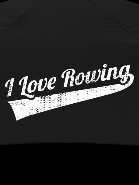 I love rowing