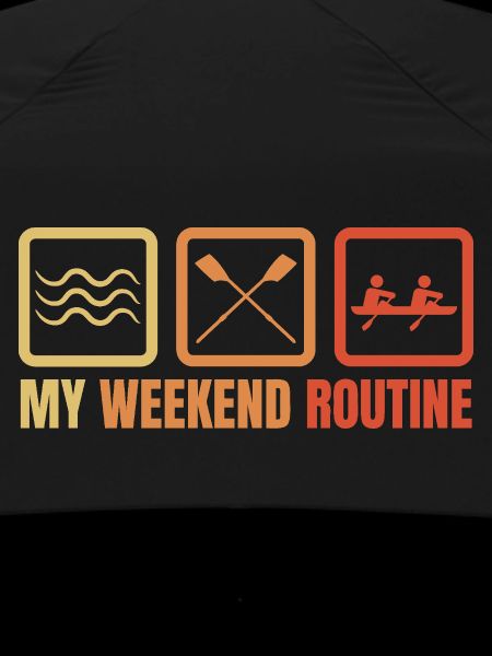 Ruderer Wochenendroutine