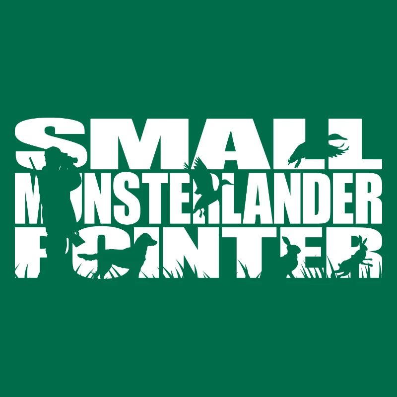 SMALL MUNSTERLANDER POINTER Hunting Dog Wilsign's Hunt
