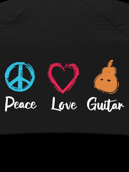 Peace Love Guitar