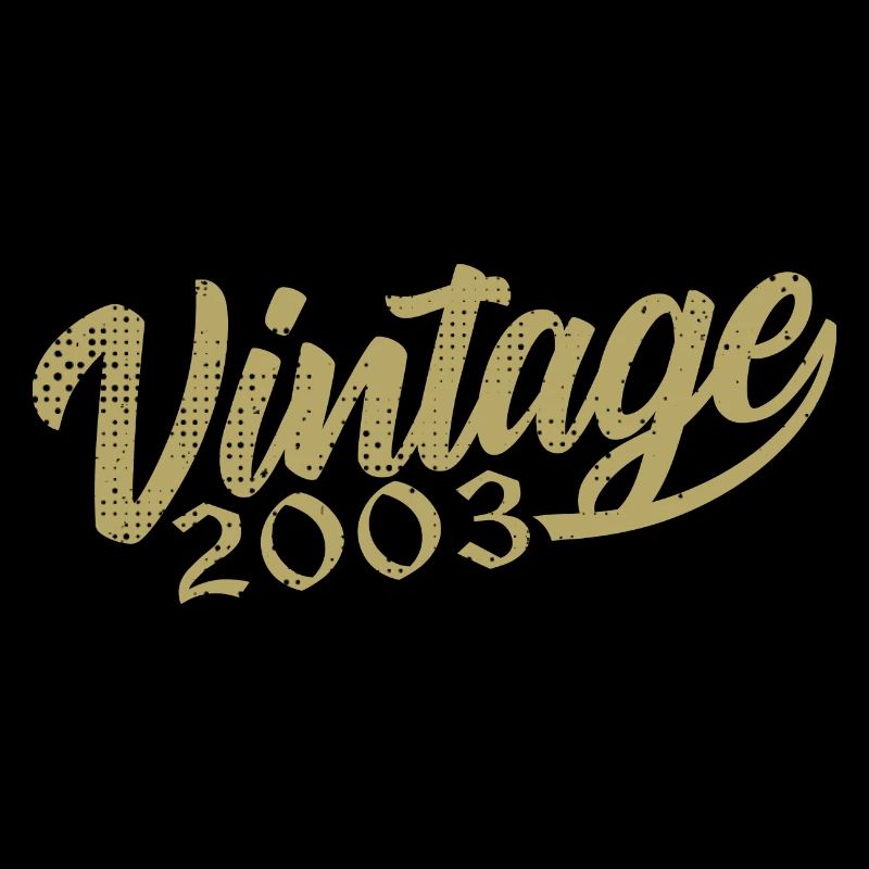 2003 Vintage 2003 Cadeau D'anniversaire 2003 Rétro