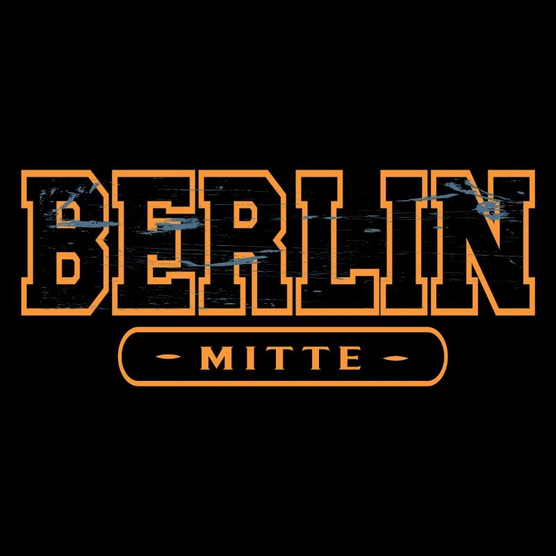 Berlin Mitte Umriss