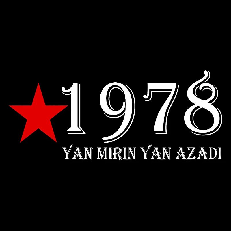Kurdistan Kurden 1978 Van Mirin Van Azadi Design