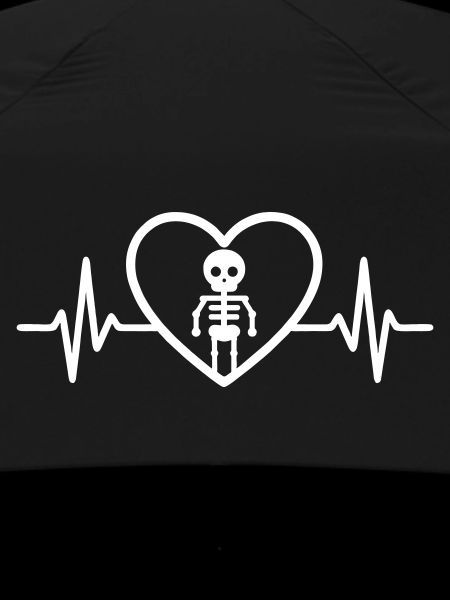 Halloween Heart Skeleton