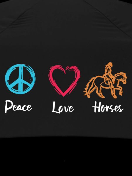 Frieden Liebe Pferde