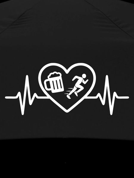 Heart Beer Running Humor
