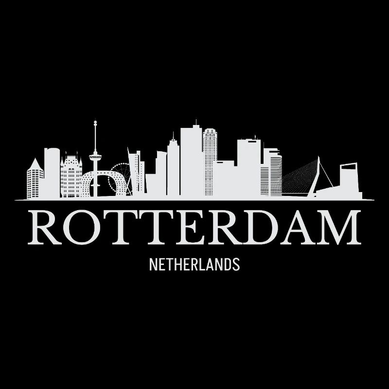 Rotterdam Skyline, Rotterdam Pays-Bas