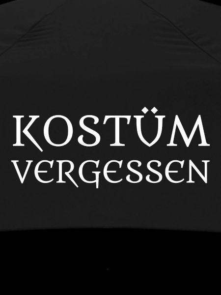 Kostüm vergessen