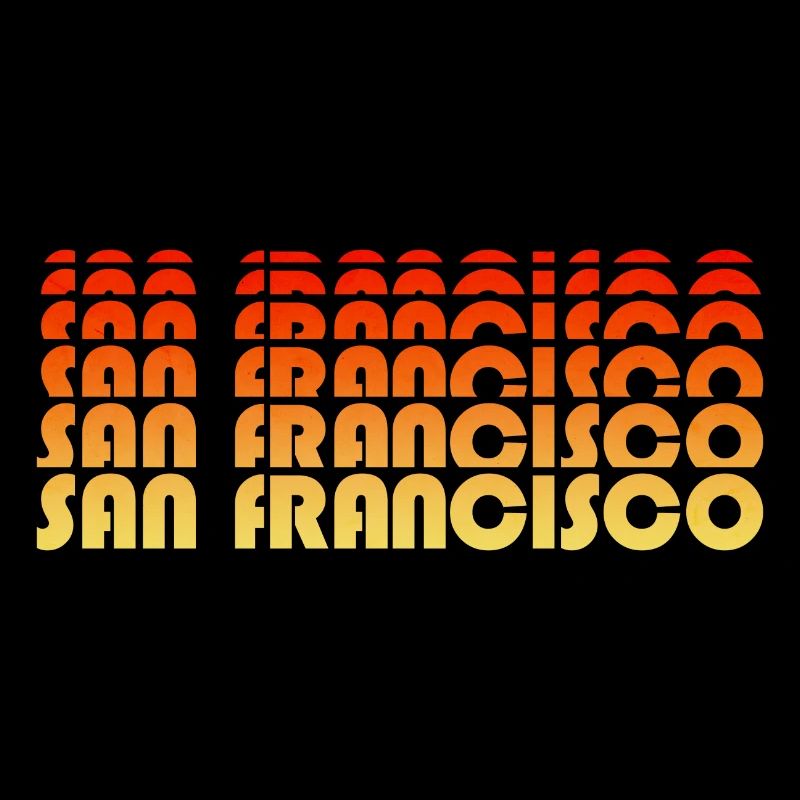 San Francisco Gradient Sunset