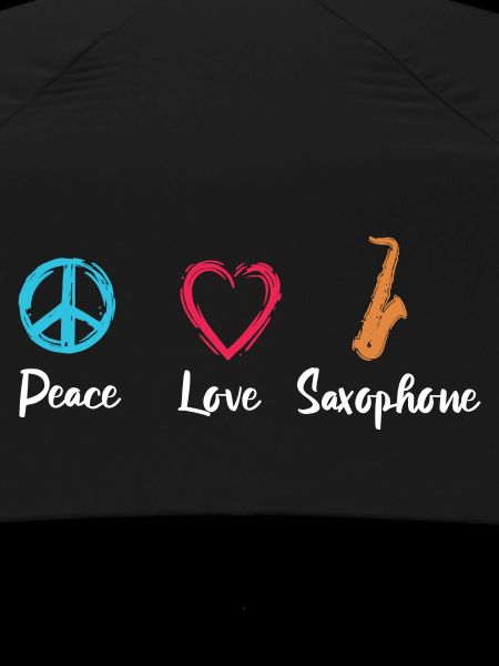 Frieden Liebe Saxophon