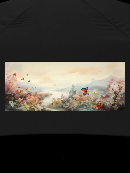 Landscape with Butterfly