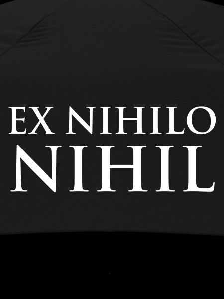 Ex nihilo nihil