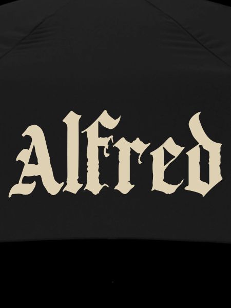 Alfred Blackletter Name Ornament
