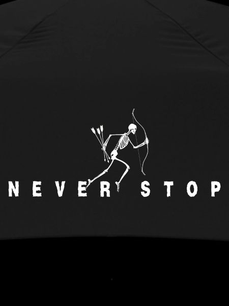 Never Stop Skeleton Archery Shirt