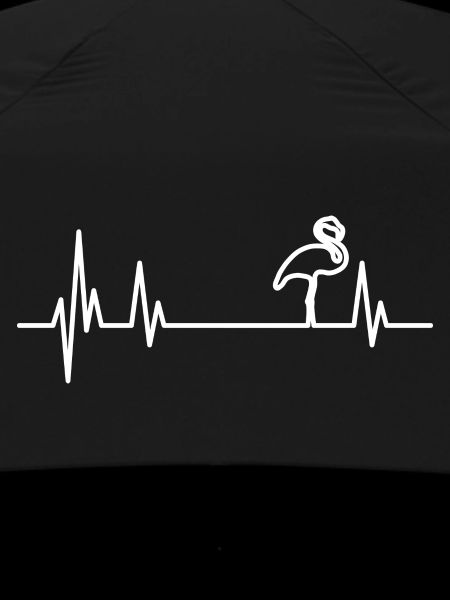 Flamingo Heartbeat white