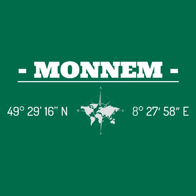 Coordinates Monnem Mannheim