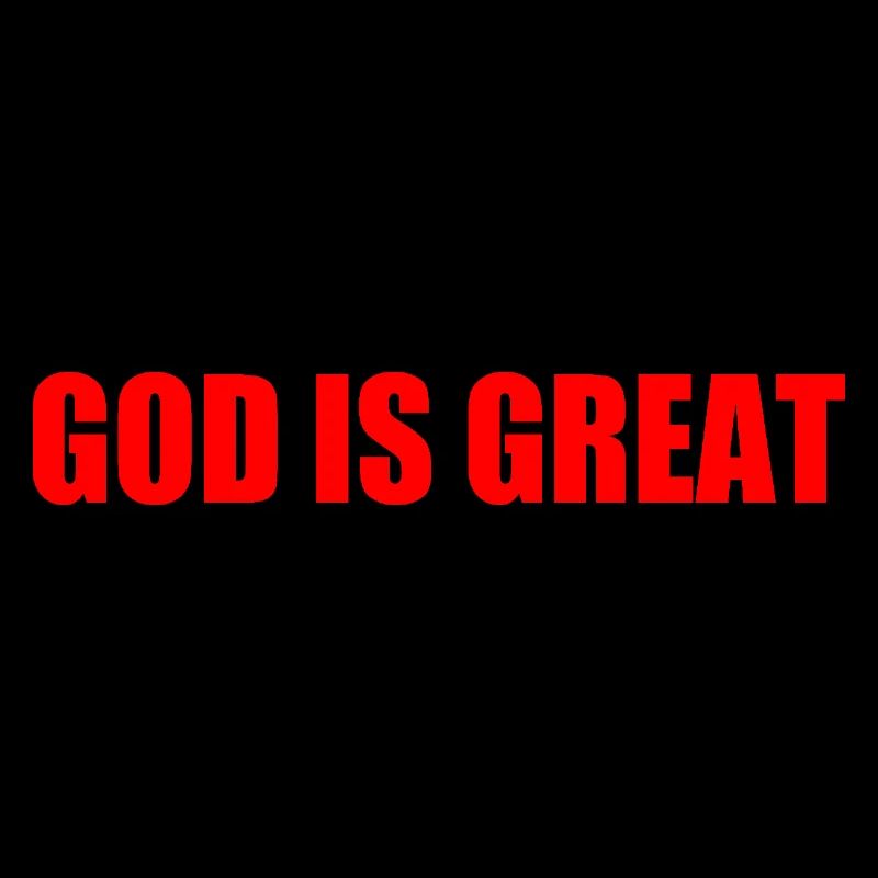 god is great