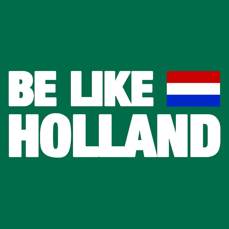 Motif de conception du drapeau de la Hollande
