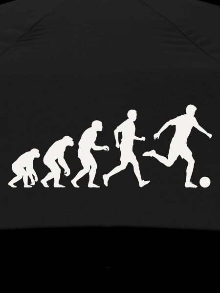 Football Evolution Silhouette Footballer Development