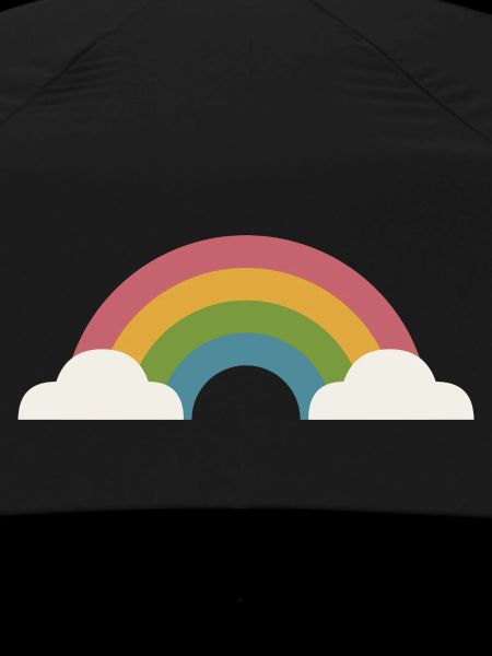 Rainbow and clouds
