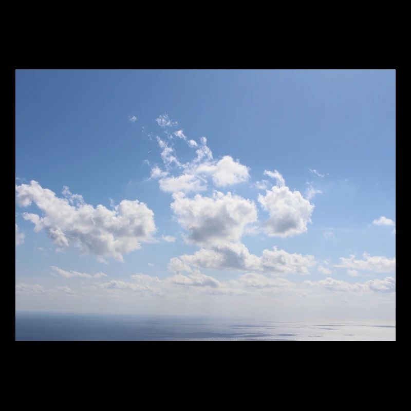 Awesome Blue Sky Clouds Pattern - Summer Vacation