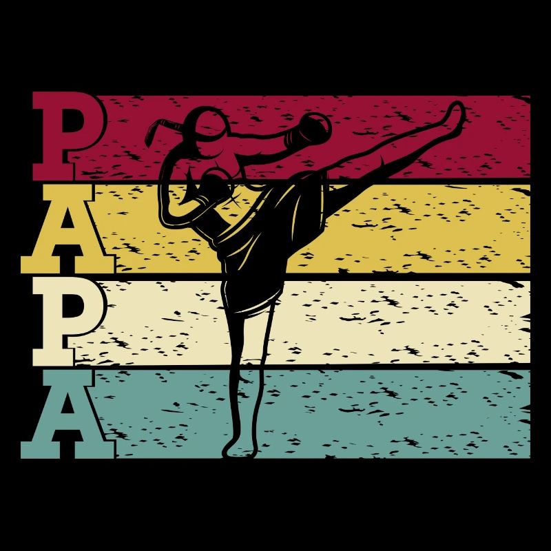 Vintage Muay Thai Boxe Papa