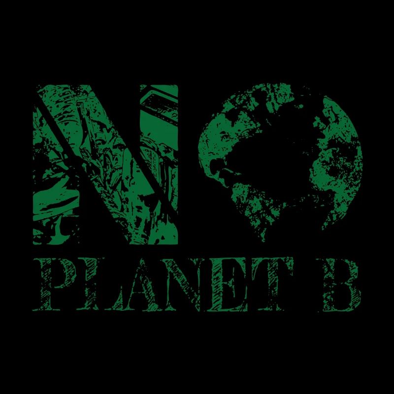no planet B green