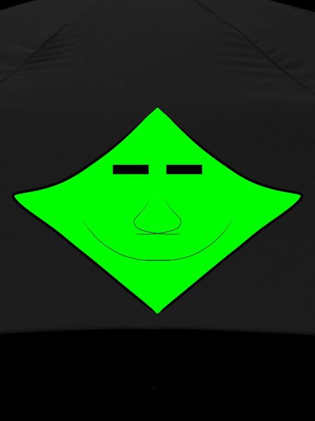 Cute alien face