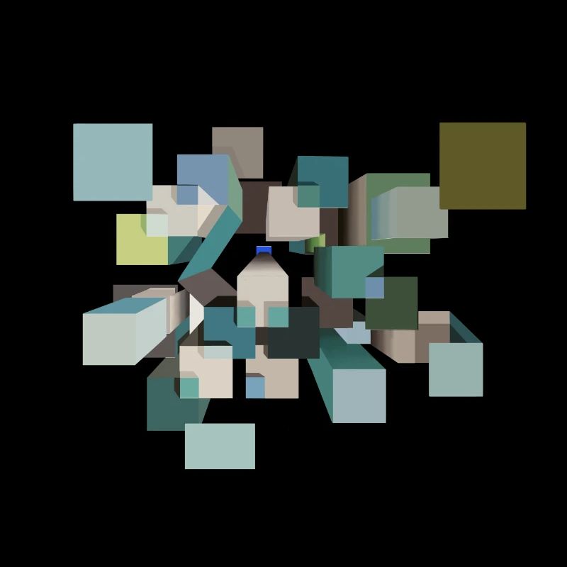 Cubes psychédéliques