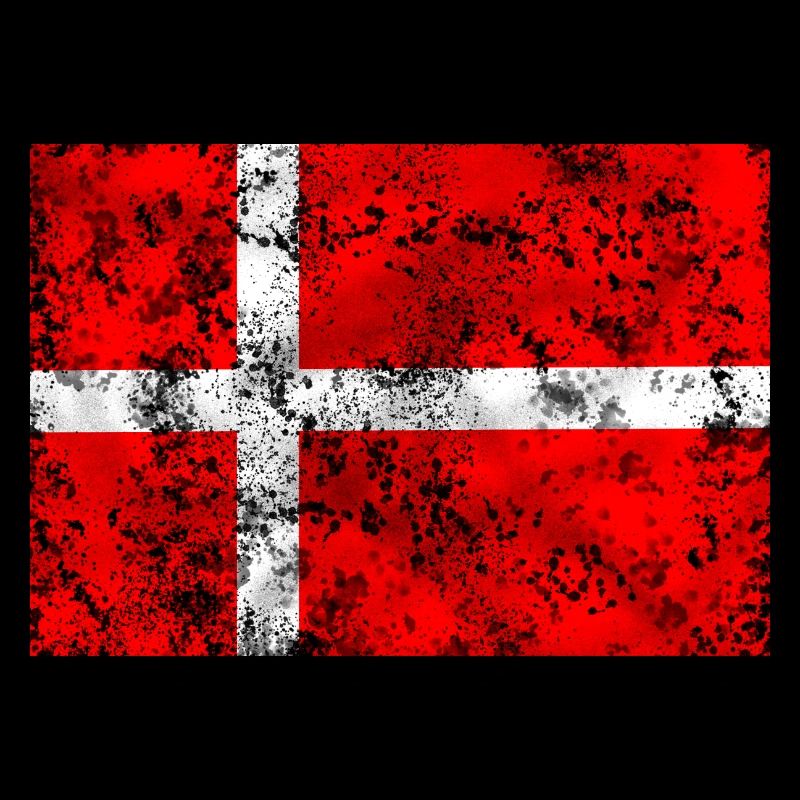 Denmark Flag Vintage