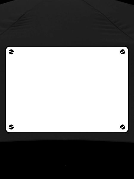 Plate White Shield