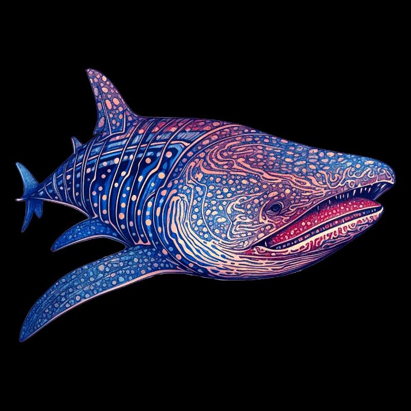A whale shark is the largest living fish