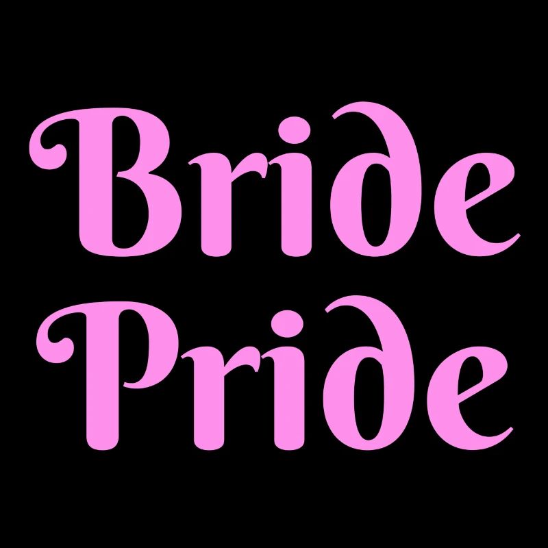 Bride Pride Lesbian Wedding