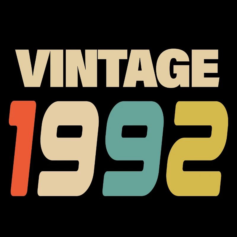 1992 Vintage Retro Classic 1992