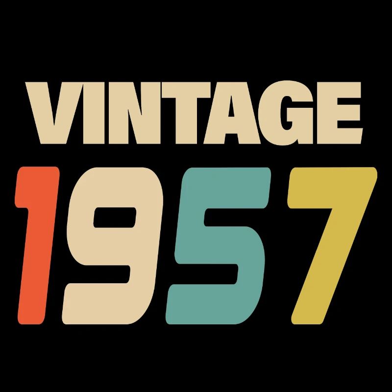 1957 Vintage Retro Classic 1957