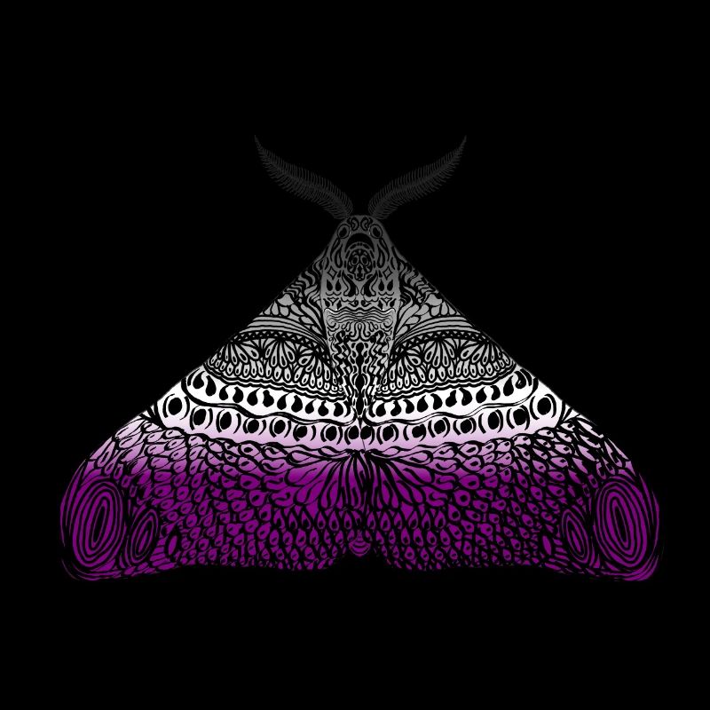 Asexual pride moth