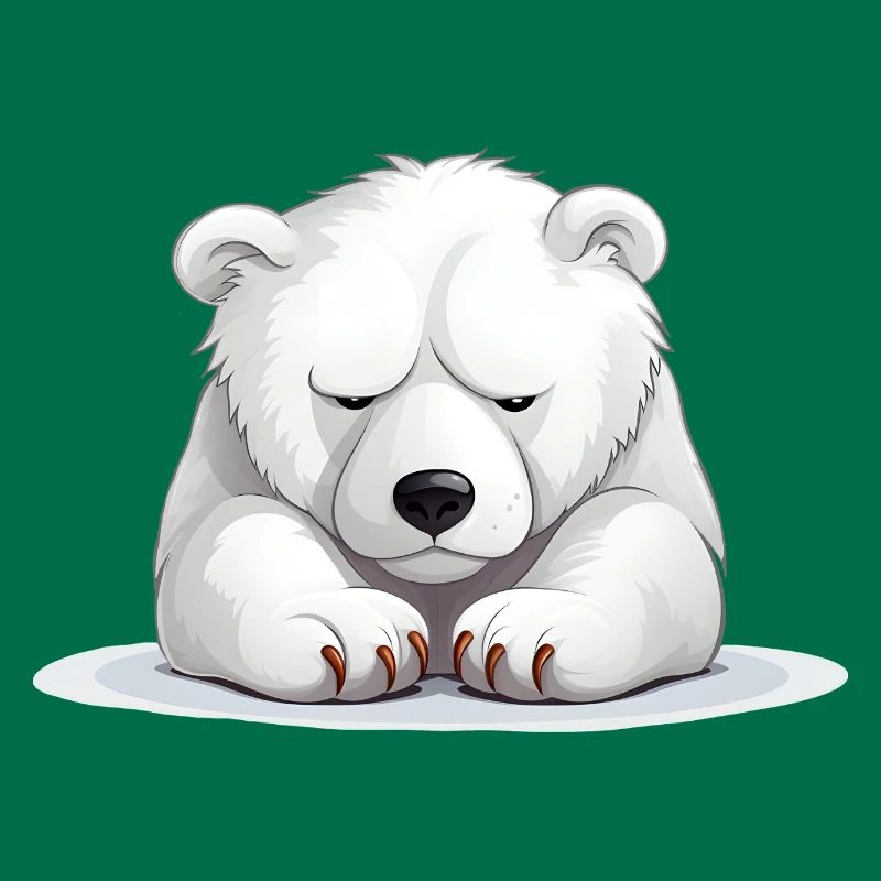 Grumpy Eisbär