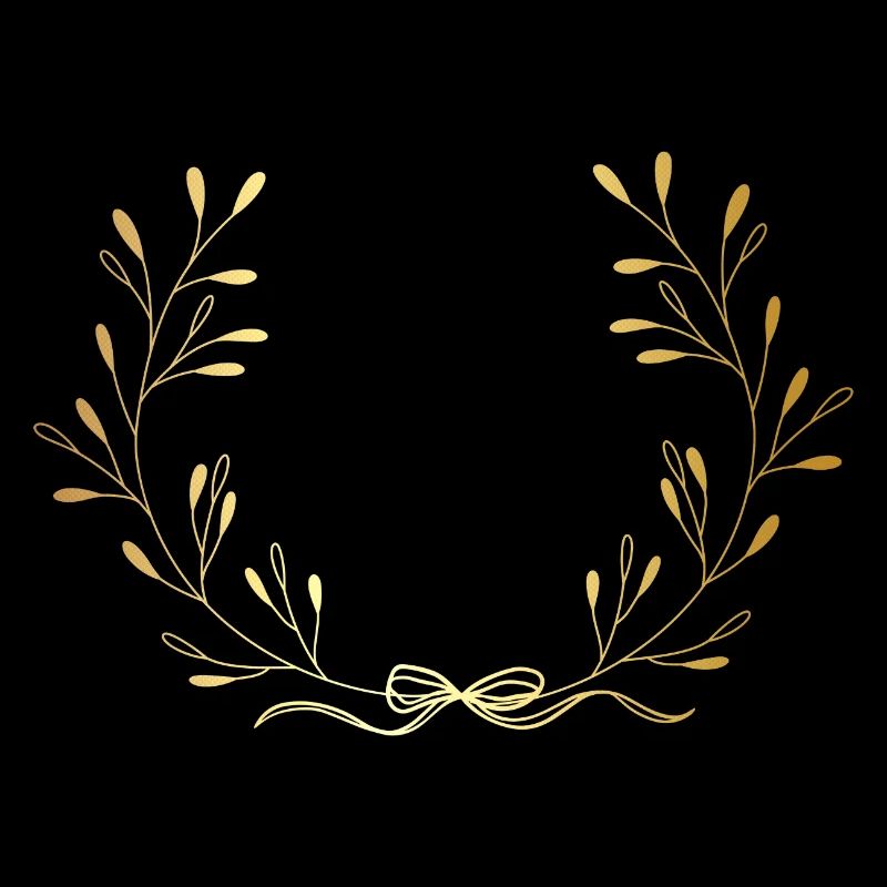 Buchstabe g Goldene Blumenkrone