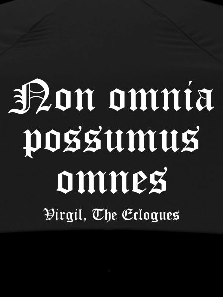 Non omnia possumus Gothic Tee