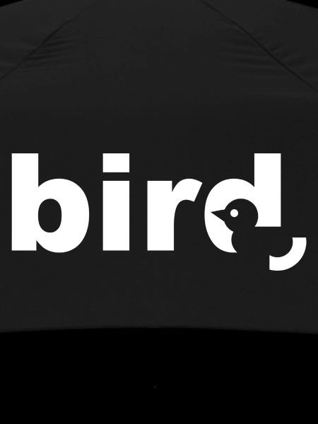 Bird White Text